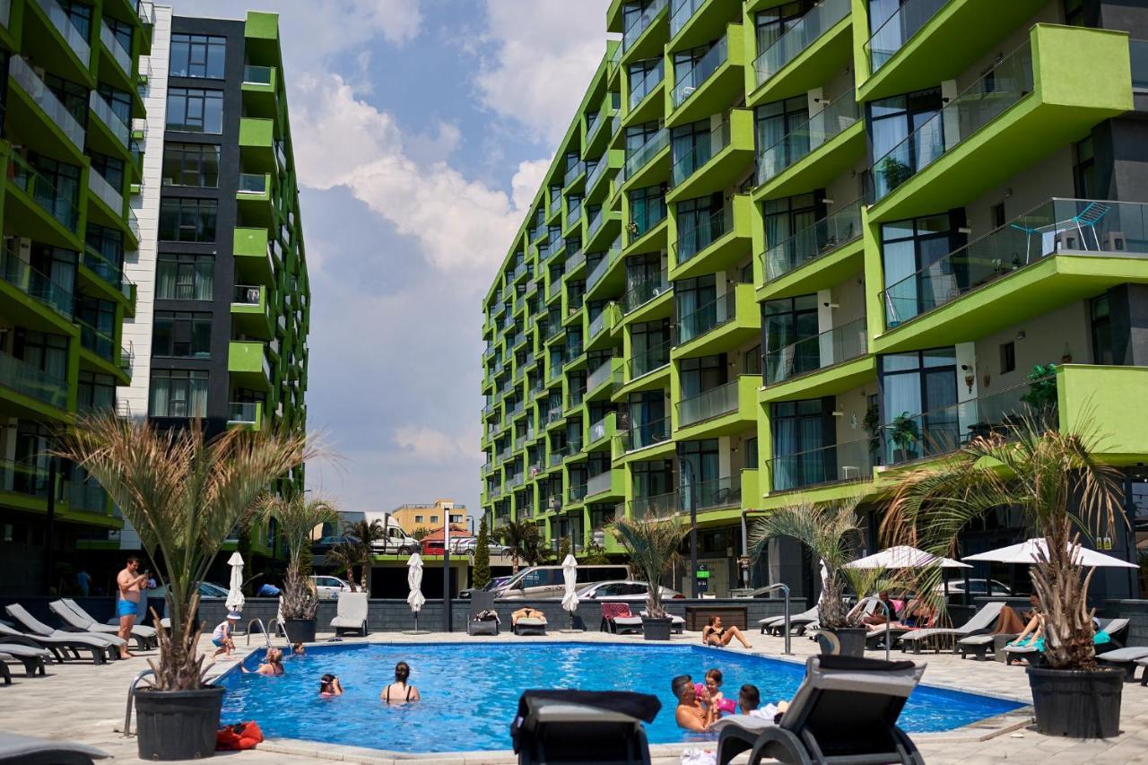 Ace Aparthotel Pool & Spa Mamaia Nord นาโวดาริ ภายนอก รูปภาพ